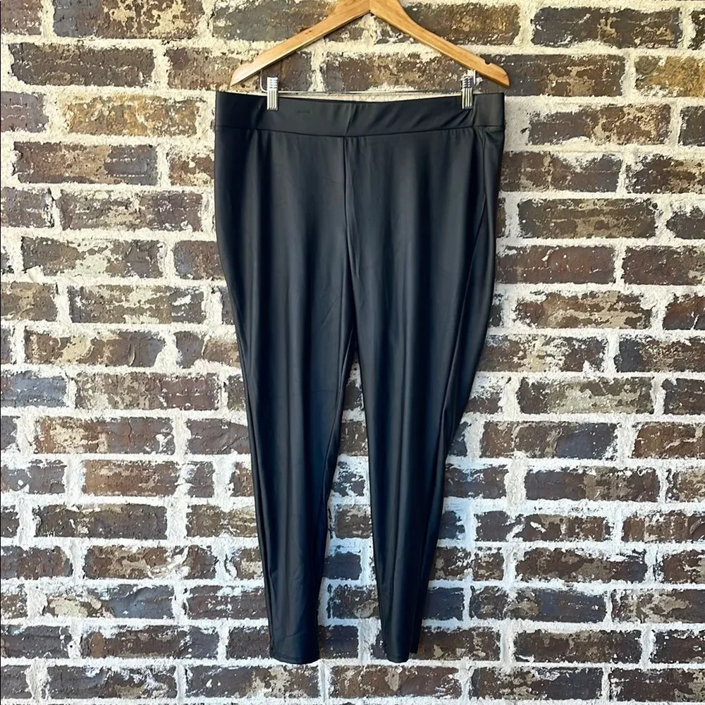Torrid Full Length Signature Waist Faux Leather Legging 2X